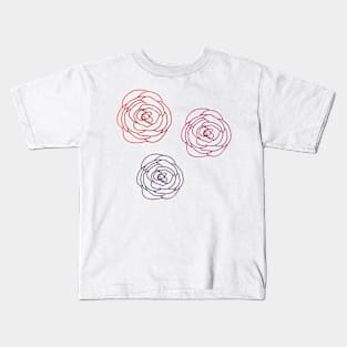 Rose set Kids T-Shirt